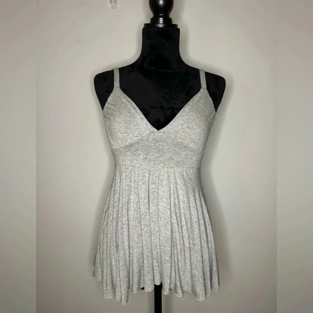 VTG Y2K Gray Cami Tank